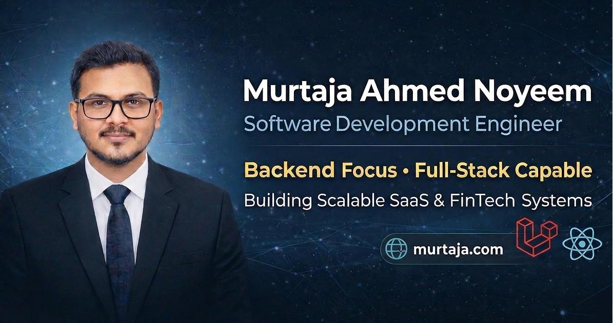 Murtaja Ahmed Noyeem - Software Development Engineer